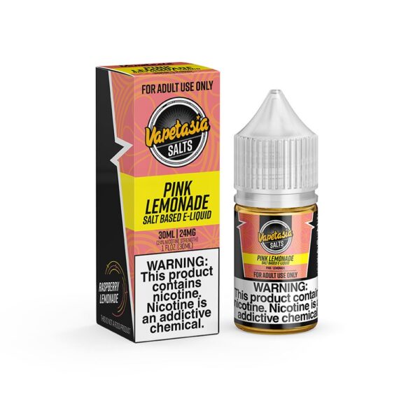 Vapetasia Lemonade Salts - Raspberry Lemon - Image 4