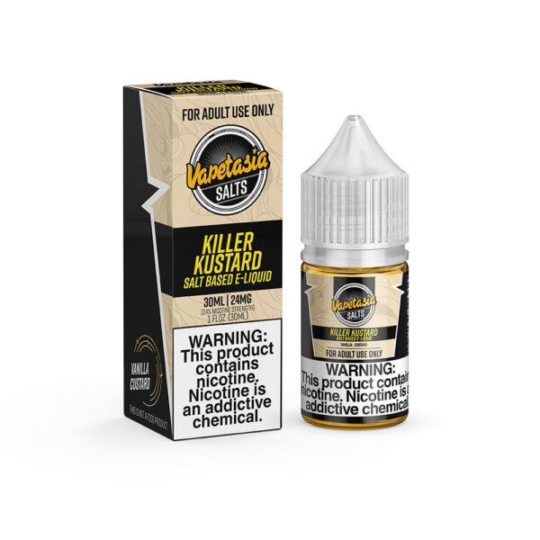 Vapetasia Killer Kustard Salts - Vanilla Custard - Image 4